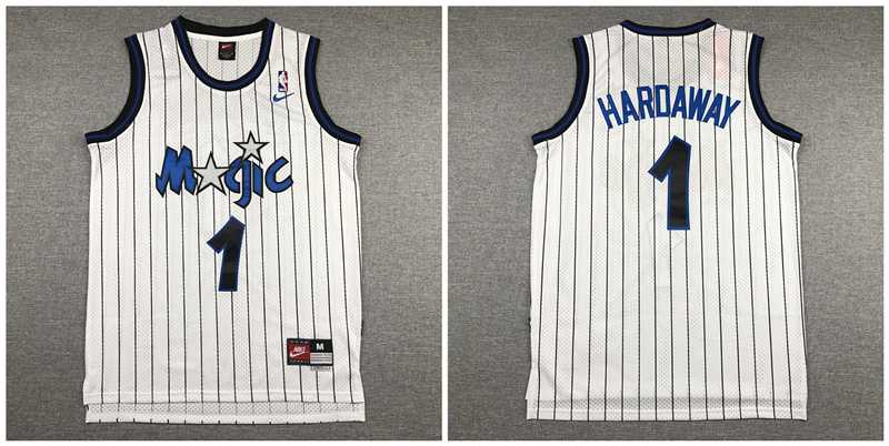 Magic 1 Anfernee Hardaway White Nike Swingman Jersey,We sell and wholesale Magic 1 Anfernee Hardaway White Nike Swingman Jersey on line form chian!